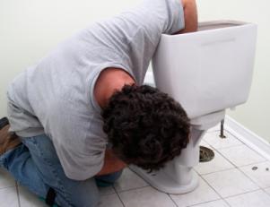 Jack who's an expert when it comes to plumbing in Takoma Park, MD is repairing a toilet